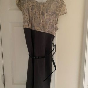 Beautiful dress worn once. Has a belt around waist